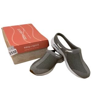 Easy Spirit Women's Slip-On Comfort Shoes, 7.5, Gray